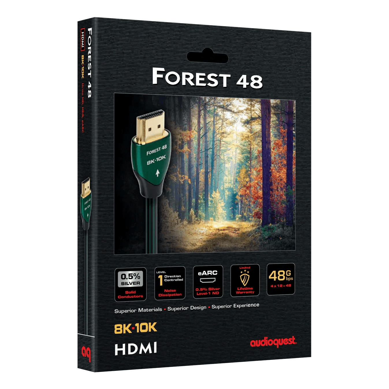 AudioQuest AudioQuest Forest 48G Series HDMI Cable Hdmi Cables