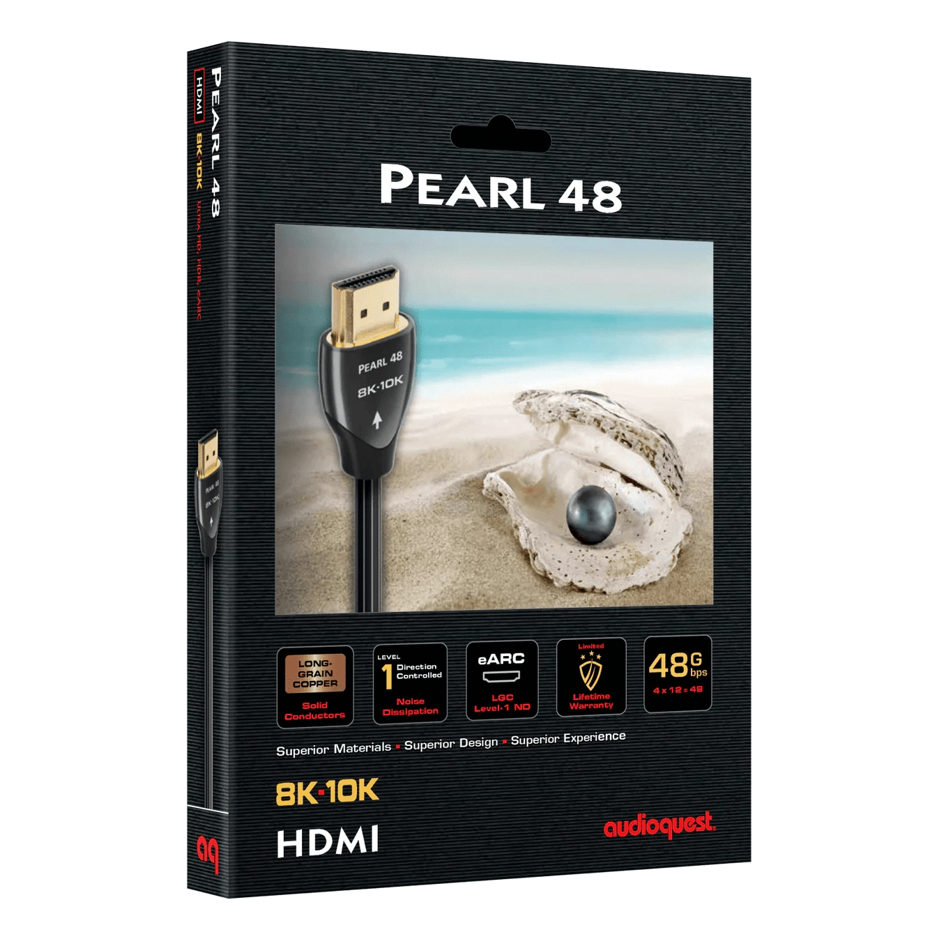 AudioQuest AudioQuest Pearl 48Gbps HDMI Cable Hdmi Cables