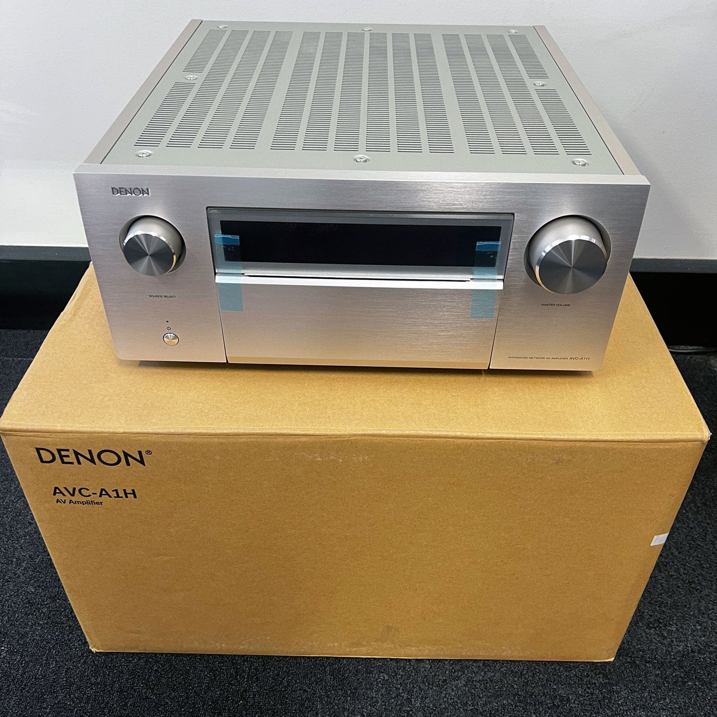 Denon Denon AVC-A1H 15.4ch AV Receiver - Silver Open Box AV Receivers