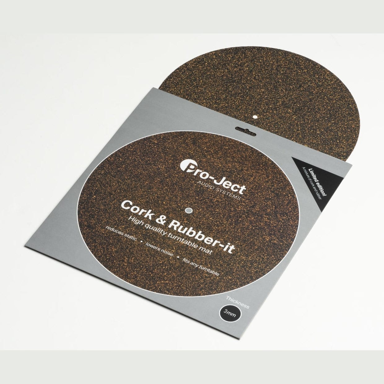 Pro-Ject Pro-Ject Cork & Rubber It Composite Turntable Mat Turntable Accessories