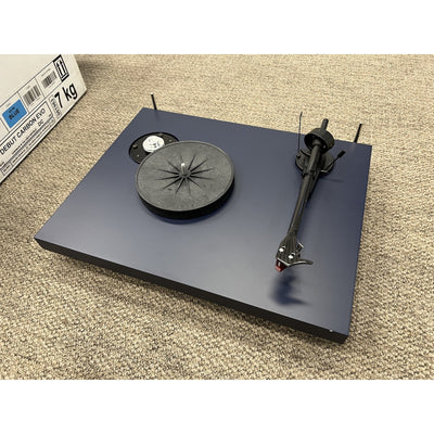 Pro-Ject Pro-Ject Debut Carbon Evo Turntable with Ortofon 2M Red Cartridge Blue - Open Box Turntables