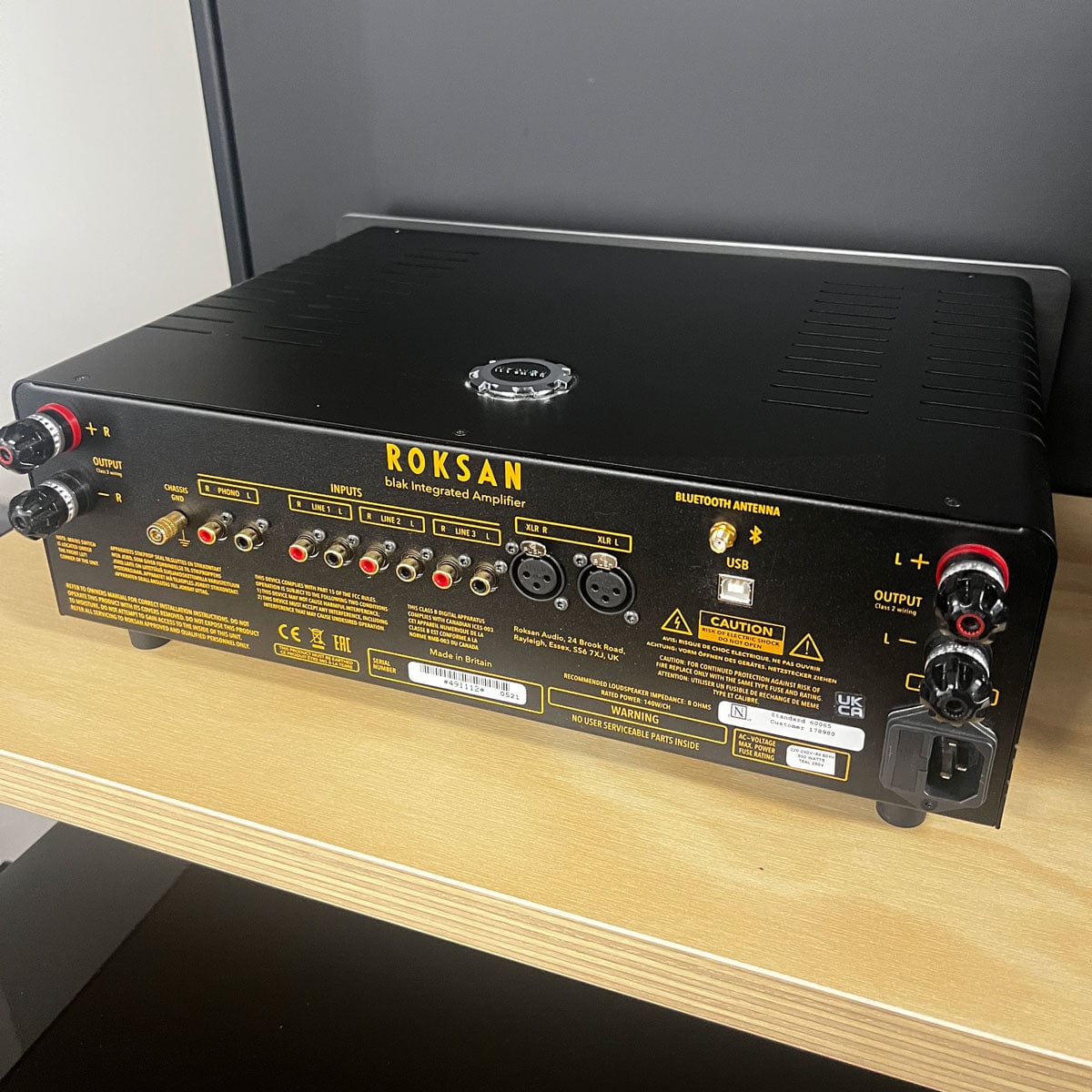 Roksan Roksan Blak Integrated Amplifier - Refurbished Integrated Amplifiers