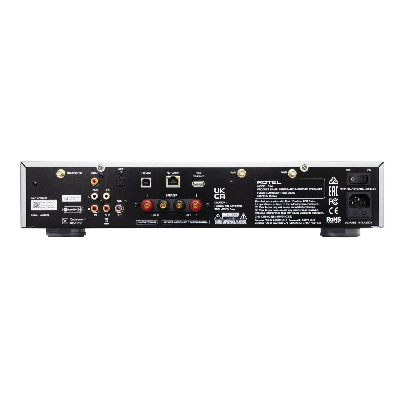 CHT Solutions Rotel S14 Integrated Streamer